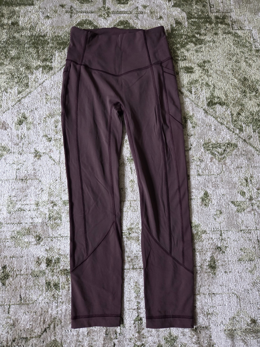 Lululemon High-Waist Chocolate Leggings